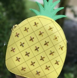 COPY - Kate Spade Yellow Pineapple Leather Crossb…